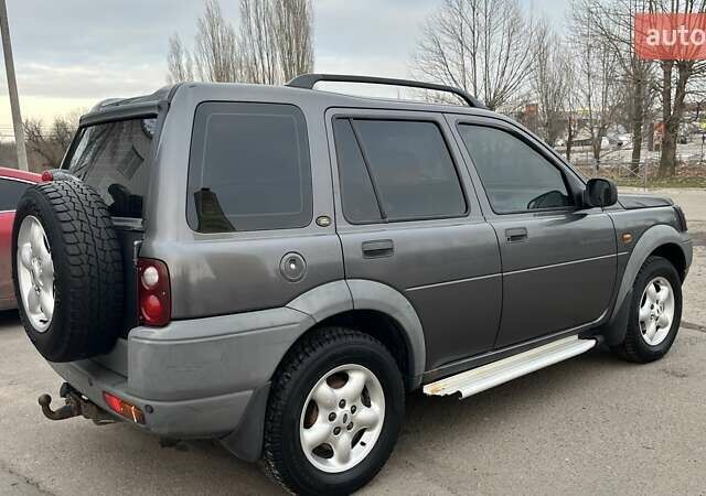 Сірий Ленд Ровер Freelander, об'ємом двигуна 2 л та пробігом 219 тис. км за 4200 $, фото 4 на Automoto.ua