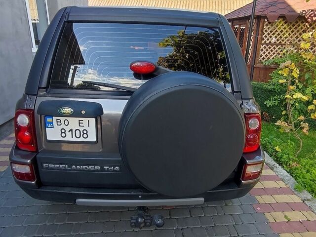 Сірий Ленд Ровер Freelander, об'ємом двигуна 2 л та пробігом 325 тис. км за 7200 $, фото 4 на Automoto.ua