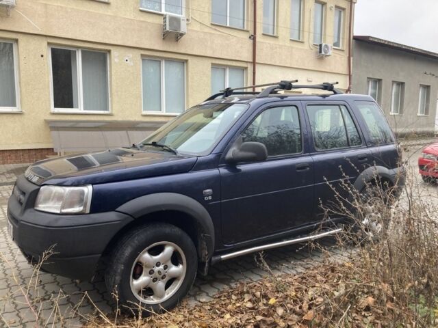 Синій Ленд Ровер Freelander, об'ємом двигуна 2 л та пробігом 260 тис. км за 3300 $, фото 1 на Automoto.ua