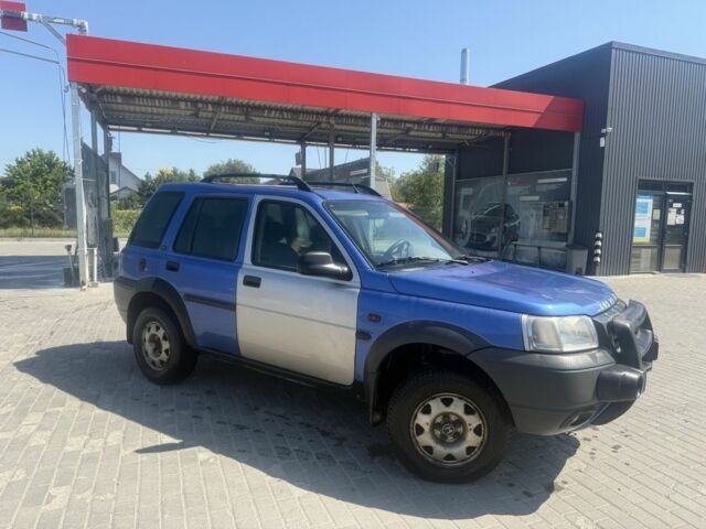 Синій Ленд Ровер Freelander, об'ємом двигуна 2 л та пробігом 300 тис. км за 1600 $, фото 1 на Automoto.ua