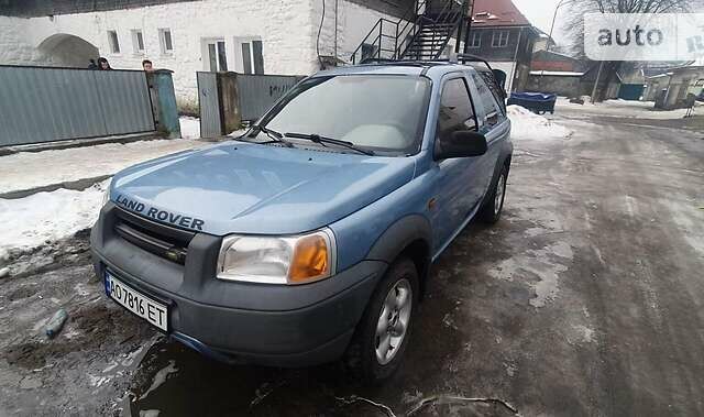 Синій Ленд Ровер Freelander, об'ємом двигуна 1.8 л та пробігом 300 тис. км за 5200 $, фото 6 на Automoto.ua