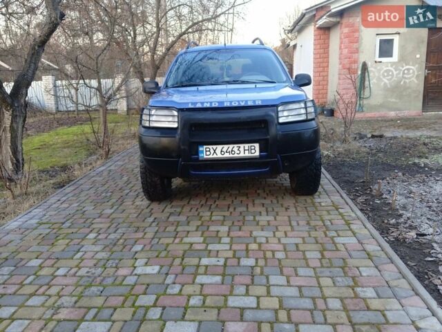 Синій Ленд Ровер Freelander, об'ємом двигуна 1.95 л та пробігом 250 тис. км за 4600 $, фото 1 на Automoto.ua