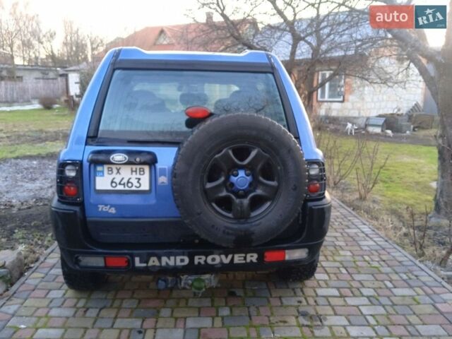 Синій Ленд Ровер Freelander, об'ємом двигуна 1.95 л та пробігом 250 тис. км за 4600 $, фото 3 на Automoto.ua