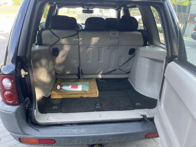 Синій Ленд Ровер Freelander, об'ємом двигуна 1.8 л та пробігом 190 тис. км за 4700 $, фото 11 на Automoto.ua