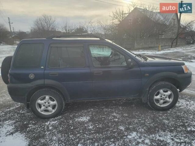 Синій Ленд Ровер Freelander, об'ємом двигуна 1.8 л та пробігом 164 тис. км за 4600 $, фото 9 на Automoto.ua