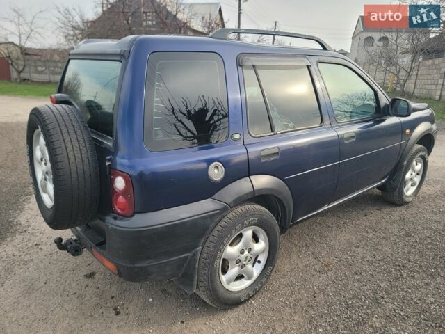 Синій Ленд Ровер Freelander, об'ємом двигуна 1.8 л та пробігом 164 тис. км за 3400 $, фото 5 на Automoto.ua