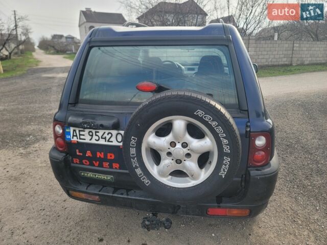 Синій Ленд Ровер Freelander, об'ємом двигуна 1.8 л та пробігом 164 тис. км за 3400 $, фото 4 на Automoto.ua