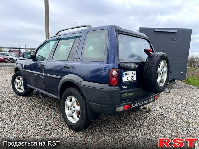 Синій Ленд Ровер Freelander, об'ємом двигуна 2 л та пробігом 298 тис. км за 6000 $, фото 4 на Automoto.ua