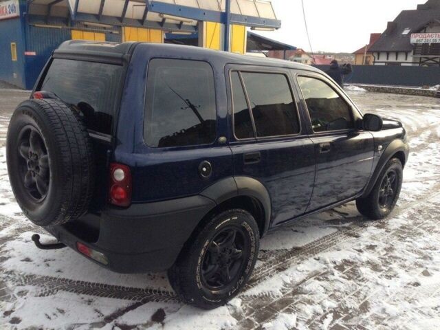 Синій Ленд Ровер Freelander, об'ємом двигуна 2 л та пробігом 150 тис. км за 3900 $, фото 3 на Automoto.ua