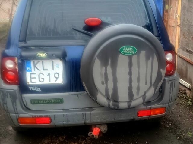 Синій Ленд Ровер Freelander, об'ємом двигуна 2 л та пробігом 200 тис. км за 3000 $, фото 1 на Automoto.ua