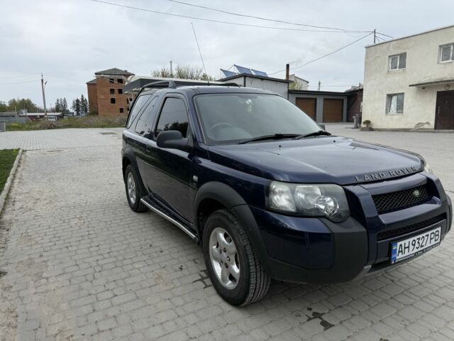 Синій Ленд Ровер Freelander, об'ємом двигуна 2 л та пробігом 183 тис. км за 3500 $, фото 1 на Automoto.ua