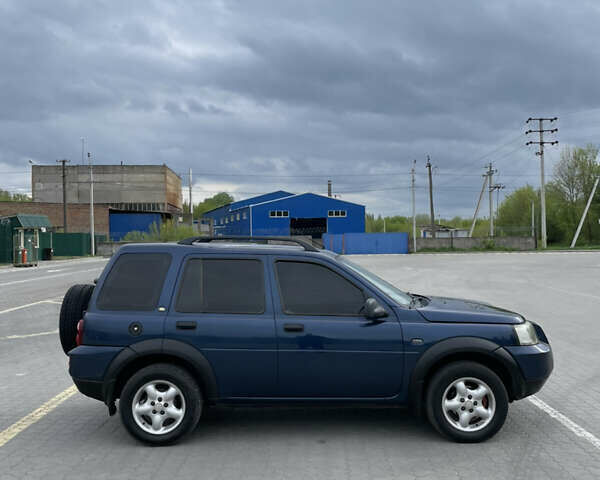 Синій Ленд Ровер Freelander, об'ємом двигуна 1.8 л та пробігом 218 тис. км за 5850 $, фото 1 на Automoto.ua