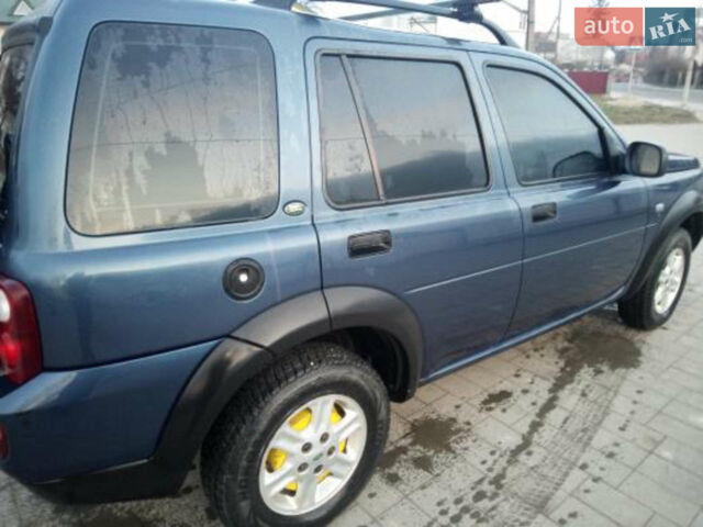 Синій Ленд Ровер Freelander, об'ємом двигуна 1.95 л та пробігом 235 тис. км за 6800 $, фото 2 на Automoto.ua