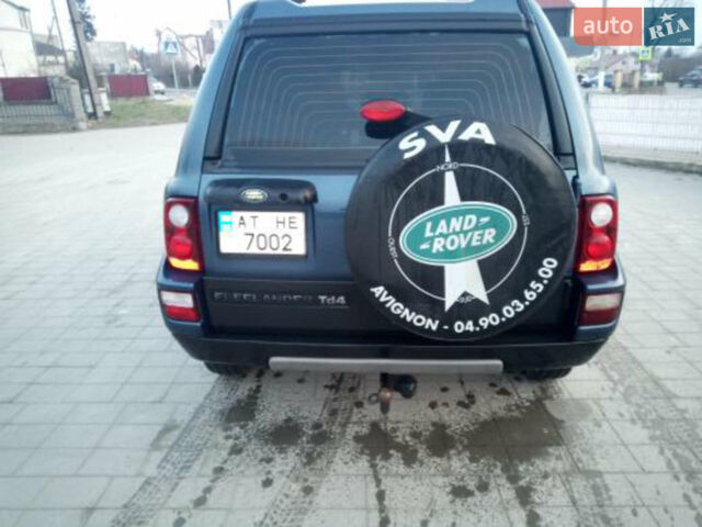 Синій Ленд Ровер Freelander, об'ємом двигуна 1.95 л та пробігом 235 тис. км за 6800 $, фото 4 на Automoto.ua