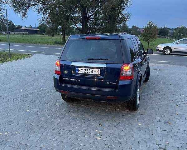 Синий Ленд Ровер Фрилендер, объемом двигателя 2.18 л и пробегом 223 тыс. км за 9000 $, фото 2 на Automoto.ua