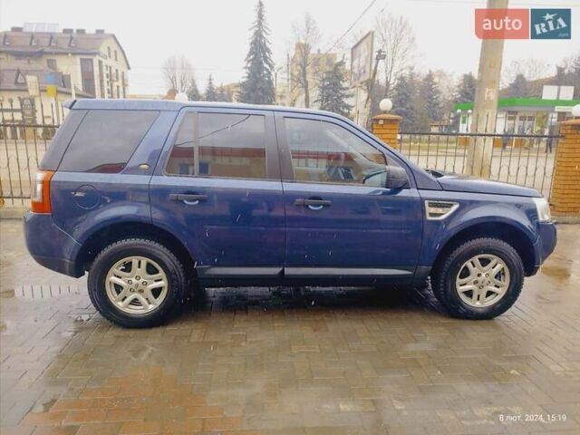Синий Ленд Ровер Фрилендер, объемом двигателя 2.2 л и пробегом 323 тыс. км за 10000 $, фото 3 на Automoto.ua