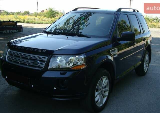 Синий Ленд Ровер Фрилендер, объемом двигателя 2 л и пробегом 235 тыс. км за 11200 $, фото 1 на Automoto.ua