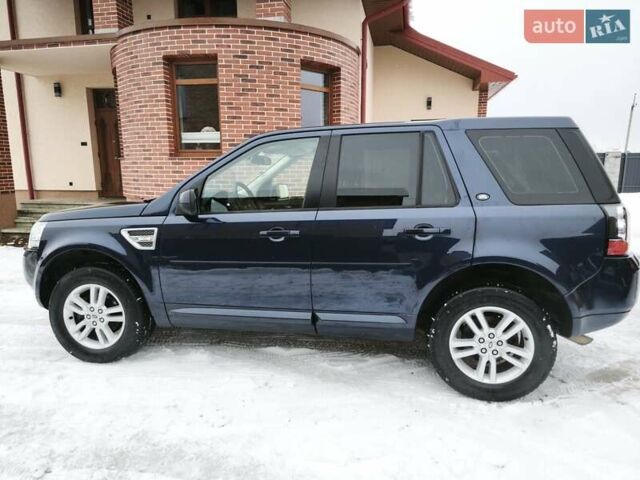 Синий Ленд Ровер Фрилендер, объемом двигателя 2.18 л и пробегом 227 тыс. км за 14300 $, фото 1 на Automoto.ua