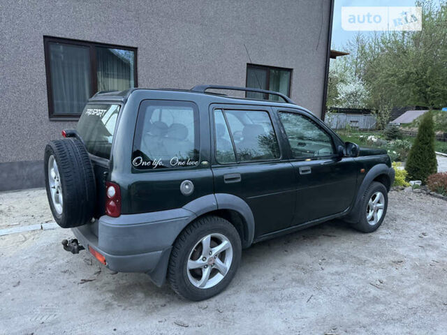 Зелений Ленд Ровер Freelander, об'ємом двигуна 1.8 л та пробігом 225 тис. км за 4950 $, фото 1 на Automoto.ua