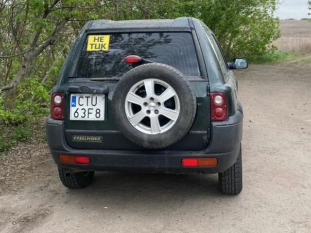 Зелений Ленд Ровер Freelander, об'ємом двигуна 2 л та пробігом 150 тис. км за 2500 $, фото 1 на Automoto.ua