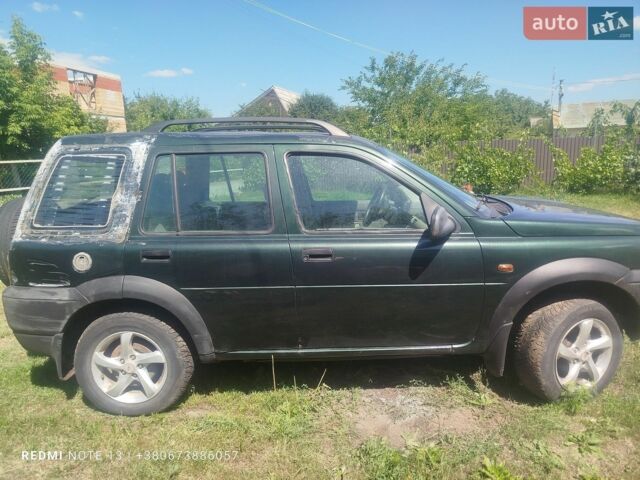 Зелений Ленд Ровер Freelander, об'ємом двигуна 1.8 л та пробігом 250 тис. км за 3250 $, фото 6 на Automoto.ua