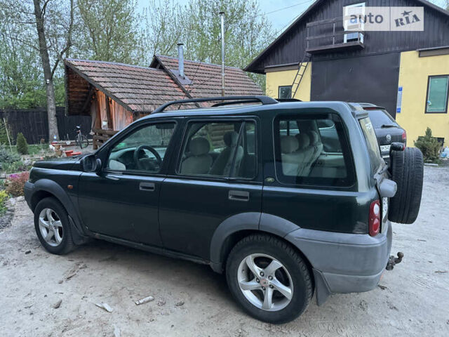 Зелений Ленд Ровер Freelander, об'ємом двигуна 1.8 л та пробігом 225 тис. км за 4950 $, фото 4 на Automoto.ua