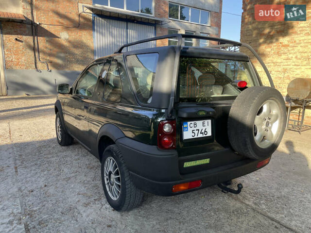 Зелений Ленд Ровер Freelander, об'ємом двигуна 1.8 л та пробігом 219 тис. км за 3700 $, фото 5 на Automoto.ua
