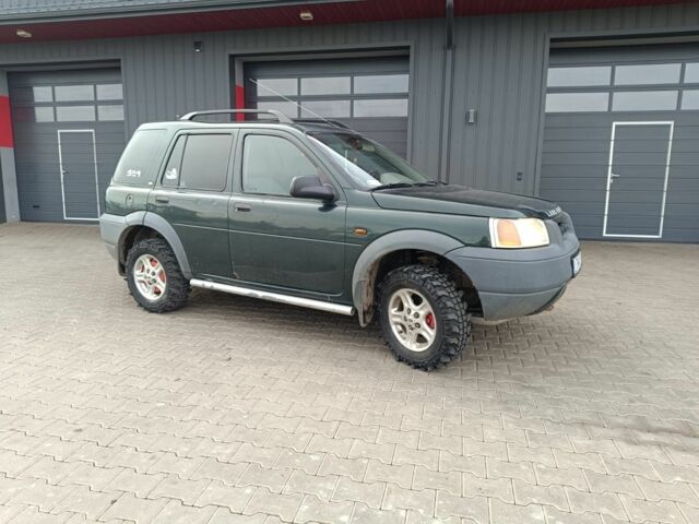 Зелений Ленд Ровер Freelander, об'ємом двигуна 2 л та пробігом 320 тис. км за 1700 $, фото 1 на Automoto.ua