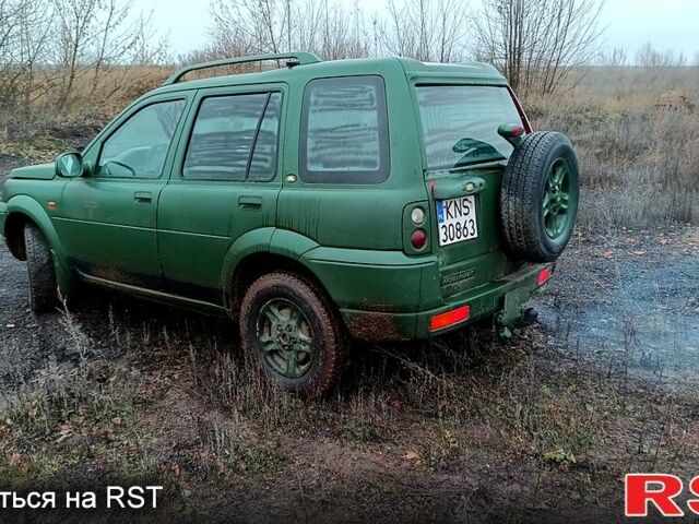 Зелений Ленд Ровер Freelander, об'ємом двигуна 2 л та пробігом 123 тис. км за 2500 $, фото 1 на Automoto.ua