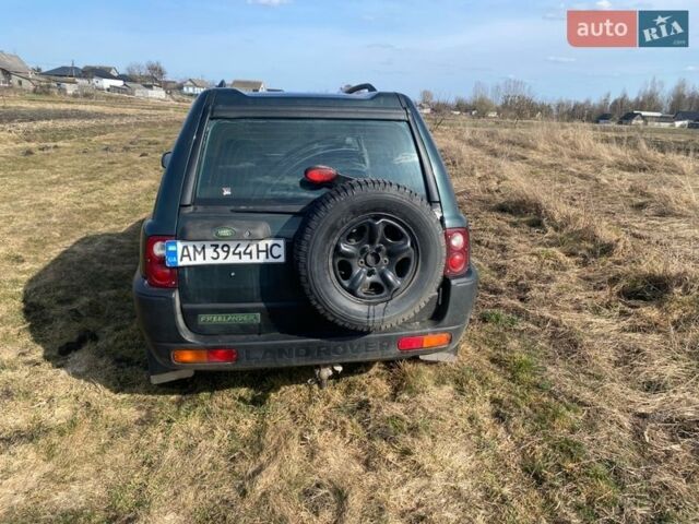 Зелений Ленд Ровер Freelander, об'ємом двигуна 2 л та пробігом 280 тис. км за 4250 $, фото 2 на Automoto.ua