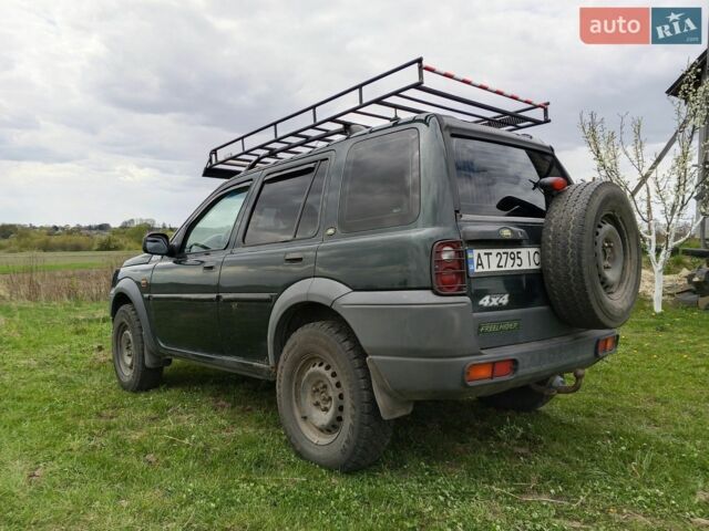 Зелений Ленд Ровер Freelander, об'ємом двигуна 1.99 л та пробігом 285 тис. км за 4400 $, фото 6 на Automoto.ua