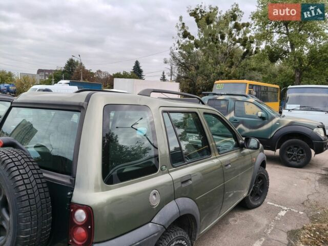 Зелений Ленд Ровер Freelander, об'ємом двигуна 2 л та пробігом 270 тис. км за 4400 $, фото 3 на Automoto.ua