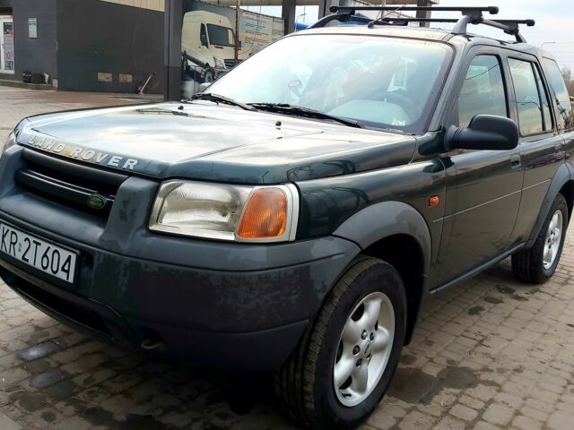 Зелений Ленд Ровер Freelander, об'ємом двигуна 2 л та пробігом 350 тис. км за 3800 $, фото 1 на Automoto.ua