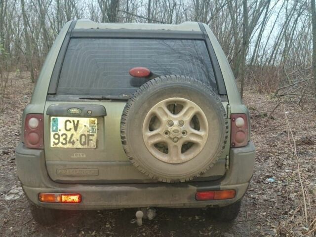 Зелений Ленд Ровер Freelander, об'ємом двигуна 2 л та пробігом 274 тис. км за 3200 $, фото 3 на Automoto.ua