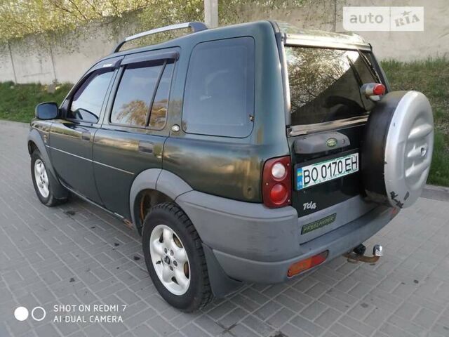 Зелений Ленд Ровер Freelander, об'ємом двигуна 1.95 л та пробігом 280 тис. км за 4700 $, фото 8 на Automoto.ua