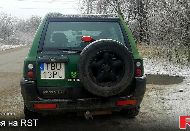 Зелений Ленд Ровер Freelander, об'ємом двигуна 20 л та пробігом 333 тис. км за 3200 $, фото 2 на Automoto.ua