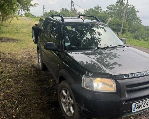 Зелений Ленд Ровер Freelander, об'ємом двигуна 2 л та пробігом 250 тис. км за 5300 $, фото 1 на Automoto.ua