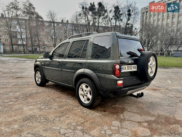 Зелений Ленд Ровер Freelander, об'ємом двигуна 1.8 л та пробігом 313 тис. км за 6000 $, фото 6 на Automoto.ua