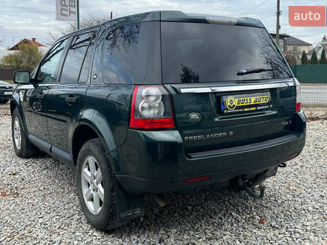 Зелений Ленд Ровер Freelander, об'ємом двигуна 2.18 л та пробігом 230 тис. км за 13600 $, фото 4 на Automoto.ua