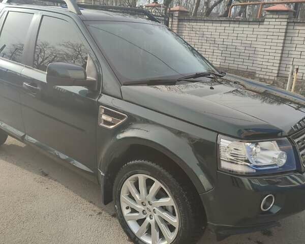 Зеленый Ленд Ровер Фрилендер, объемом двигателя 2.18 л и пробегом 250 тыс. км за 13500 $, фото 1 на Automoto.ua