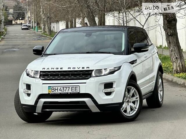 Белый Ленд Ровер Рендж Ровер Эвок, объемом двигателя 2.2 л и пробегом 40 тыс. км за 29999 $, фото 1 на Automoto.ua