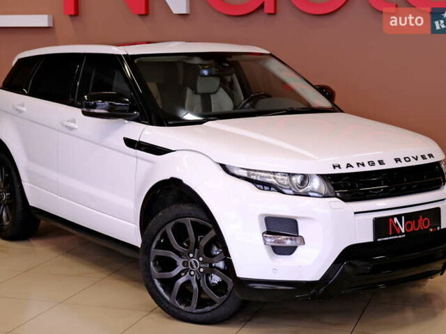 Белый Ленд Ровер Рендж Ровер Эвок, объемом двигателя 2.18 л и пробегом 180 тыс. км за 14900 $, фото 5 на Automoto.ua