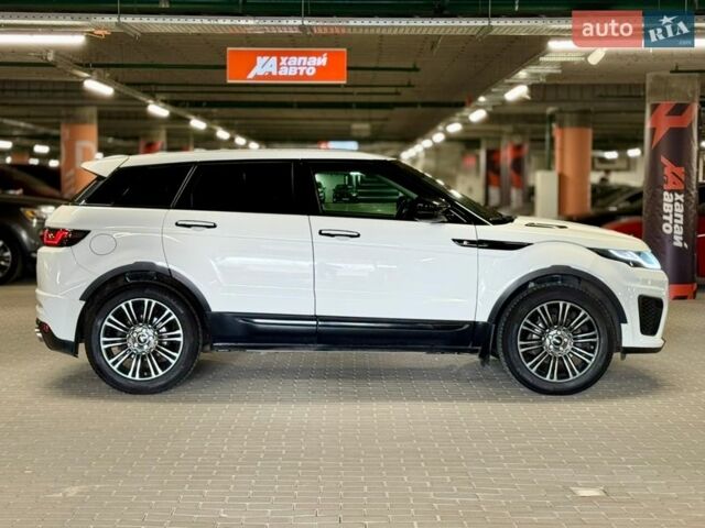 Білий Ленд Ровер Рендж Ровер Евок, об'ємом двигуна 2 л та пробігом 113 тис. км за 17800 $, фото 6 на Automoto.ua