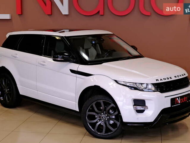 Белый Ленд Ровер Рендж Ровер Эвок, объемом двигателя 2.18 л и пробегом 180 тыс. км за 14900 $, фото 4 на Automoto.ua