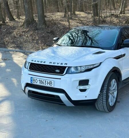 Белый Ленд Ровер Рендж Ровер Эвок, объемом двигателя 2 л и пробегом 179 тыс. км за 12700 $, фото 4 на Automoto.ua
