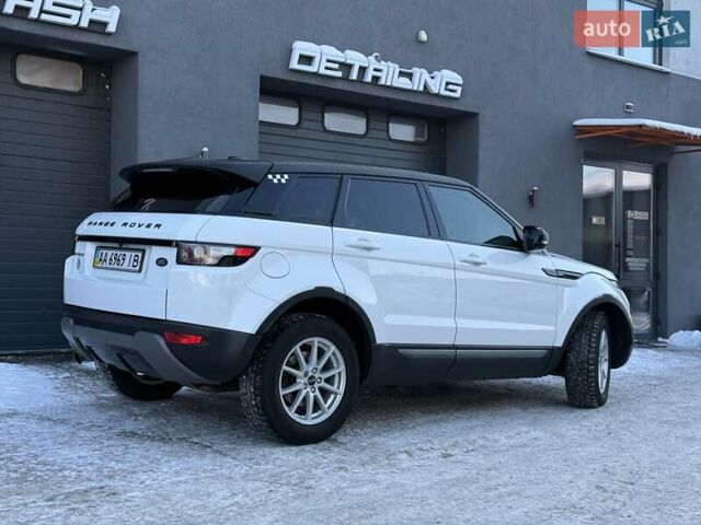 Білий Ленд Ровер Рендж Ровер Евок, об'ємом двигуна 2.18 л та пробігом 198 тис. км за 16500 $, фото 6 на Automoto.ua
