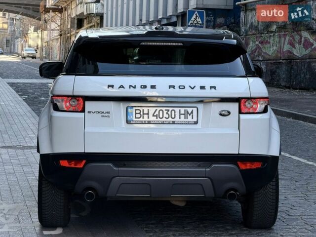 Белый Ленд Ровер Рендж Ровер Эвок, объемом двигателя 2 л и пробегом 168 тыс. км за 17400 $, фото 11 на Automoto.ua
