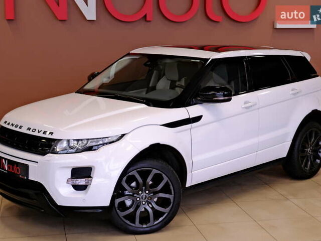 Белый Ленд Ровер Рендж Ровер Эвок, объемом двигателя 2.18 л и пробегом 180 тыс. км за 14900 $, фото 8 на Automoto.ua