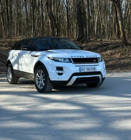 Белый Ленд Ровер Рендж Ровер Эвок, объемом двигателя 2 л и пробегом 179 тыс. км за 12700 $, фото 1 на Automoto.ua