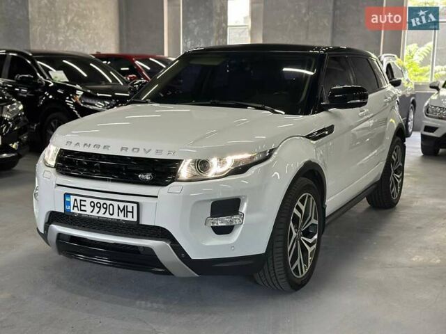 Белый Ленд Ровер Рендж Ровер Эвок, объемом двигателя 2.18 л и пробегом 112 тыс. км за 19999 $, фото 1 на Automoto.ua